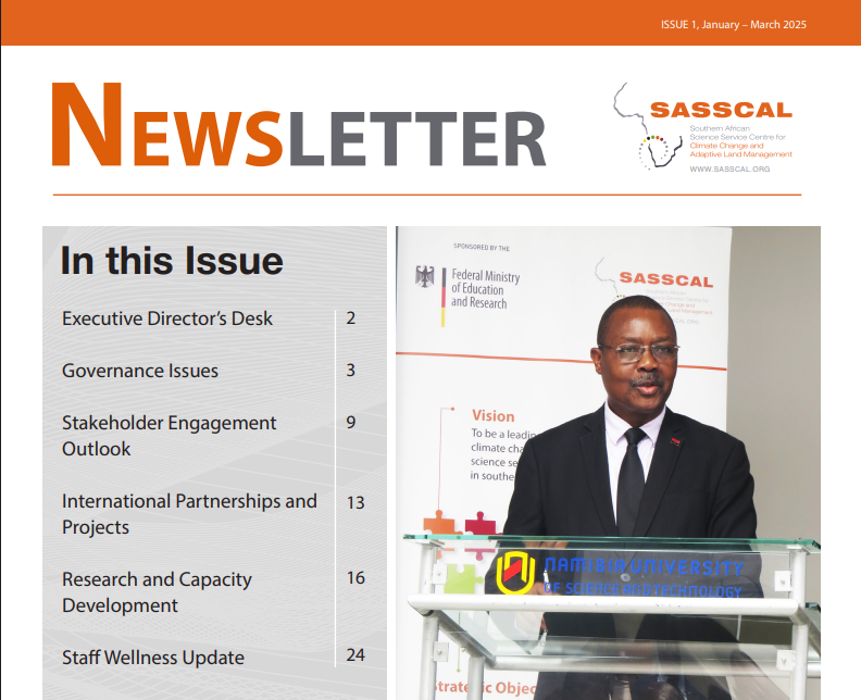 SASSCAL Newsletter Issue 1 of 2025